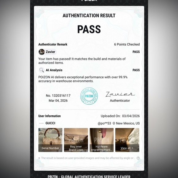 Gucci Bamboo 1947 small bag in cream - Picture 10 of 11